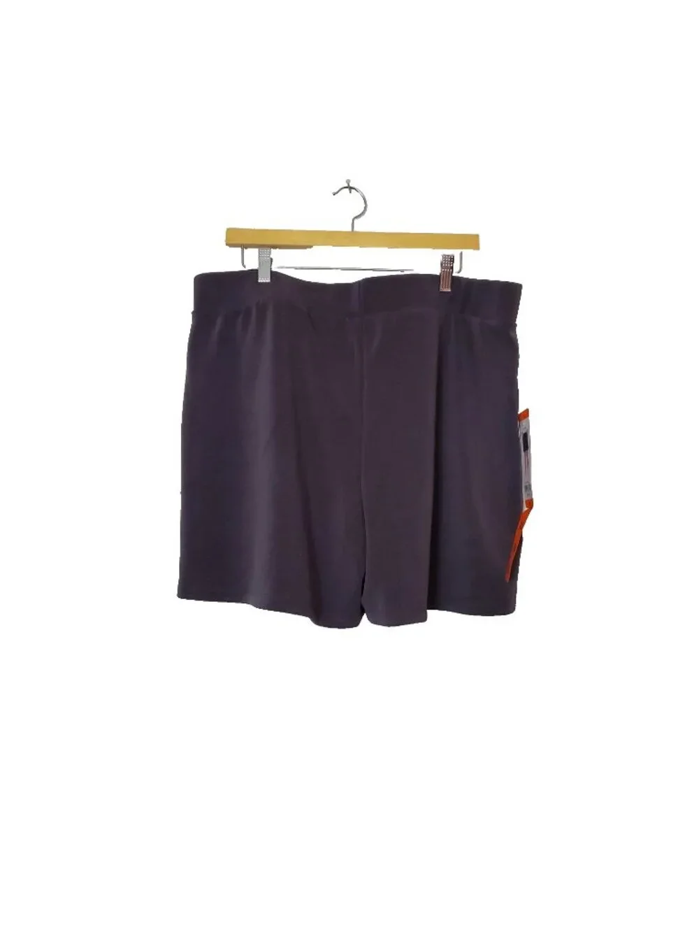 Lazy Pants Shorts XXL Charcoal Gray Color Comfortable Soft Elastic Waist Pull On